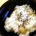 shizuとreo's cooksnap of when they made 栗おこわ.