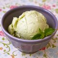 ばぢこ's cooksnap of when they made アボカドとクリームチーズのなめらかアイス.
