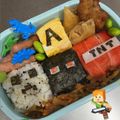 ひっぴ○'s cooksnap of when they made 【MINECRAFT】マイクラなキャラ弁.