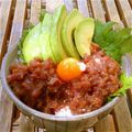 アナコ's cooksnap of when they made 塩だれ＊アボカドまぐろ丼.