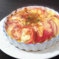 misatona's cooksnap of when they made トマトとハムの重ねチーズ焼き.