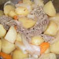 happy-naochan's cooksnap of when they made しっとり染み込み肉じゃが.