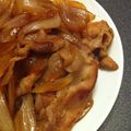 もす蔵's cooksnap of when they made 豚肉しょうが焼き.