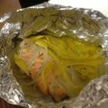 L_a_T's cooksnap of when they made 超簡単！サーモンのホイル包み.