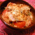 こめいじあるる's cooksnap of when they made アジとトマトのグラタン風重ね焼き.