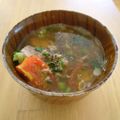kusumasu's cooksnap of when they made 鯖缶トマト汁.