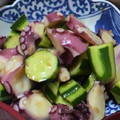 ykmy1503's cooksnap of when they made ＊簡単＊タコと胡瓜の中華和え＊.