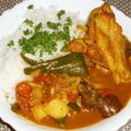 totoクロ's cooksnap of when they made チキンと茄子の✿トマトカレー.