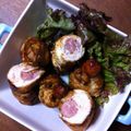 あい葉's cooksnap of when they made お弁当に！ウインナーのささ身巻き.
