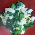 ゆうゆ0826's cooksnap of when they made つるむらさきと鳥肉のチャンプル.