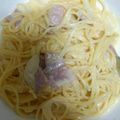 てぃちゃん0004's cooksnap of when they made 簡単お手軽濃厚 基本のカルボナーラ 男流.