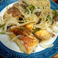うさぎや炊事堂。's cooksnap of when they made 揚げないお手軽な塩さばの南蛮漬け.
