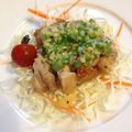 ☆ボムちゃん☆'s cooksnap of when they made 鶏もも肉ソテーのねぎ塩ダレがけ.