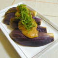 nasubeam's cooksnap of when they made 蒸し茄子のごまだれがけ.