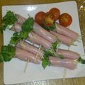 海みかんちゃん's cooksnap of when they made 超簡単カイワレハム巻.