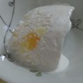sweetスイート's cooksnap of when they made しろくまくん風アイス☆.