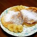 ひろちぃ14's cooksnap of when they made リコッタパンケーキ　ホットケーキＭで簡単.