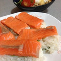 とあばぁば's cooksnap of when they made スモークサーモンの押し寿司.