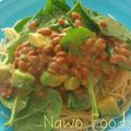 Nawo4833's cooksnap of when they made 超簡単！アボガド納豆の冷製パスタ.