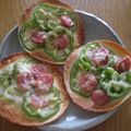 みずきゅー's cooksnap of when they made あまった餃子の皮で♪ぱりぱりピザ♪.