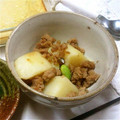 西＊絵子's cooksnap of when they made 豚挽肉少しで！じゃがいもと枝豆の甘辛炒め.