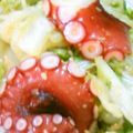 熊人すみこ's cooksnap of when they made タコと白菜のコチジャン和え.