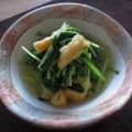 まろんかふぇ's cooksnap of when they made 水菜と焼き油揚げの煮びたし.