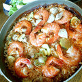 Klunaria's cooksnap of when they made 簡単本格的パエリア～トマトジュースで～.