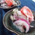 ｸﾏﾘｴ's cooksnap of when they made コストコのにしんの酢漬けトマト.