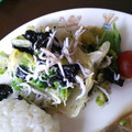 まめめ★'s cooksnap of when they made キャベツとのりのしらす干し和え.