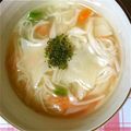 ma___111's cooksnap of when they made あったかジンジャー中華スープ.