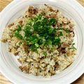 snoopyまま's cooksnap of when they made がっつり飯♡大葉にんにく醤油チャーハン.