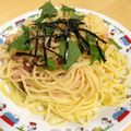 とらはむちゃん's cooksnap of when they made ガーリックたらこスパゲッティ♪.