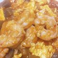 ↑ゆき↓'s cooksnap of when they made ふわふわ卵のエビチリ★.