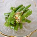 ＊サラーム＊'s cooksnap of when they made いんげんの酢味噌マヨあえ.
