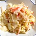 chocoraママ's cooksnap of when they made 【楽めし】白菜とカニカマのサラダ２.