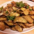 ファルやん's cooksnap of when they made 茄子としめじのにんにく生姜炒め.