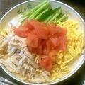 いけすだ's cooksnap of when they made 豆乳で作る☆クリーミーごまだれ冷やし中華.