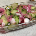 もうらん's cooksnap of when they made 楽旨☆タコとキュウリとタマネギ酢のもの.