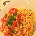 さささ台所's cooksnap of when they made 白ワインにピッタリ！トマトの冷製パスタ♪.
