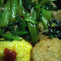 クック5YTKYD☆'s cooksnap of when they made 小松菜と豚肉のオイスターソース和え丼弁当.