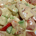 くっぴさん's cooksnap of when they made うまっ★アボカドとプチトマトのマヨ和え★.