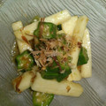乱々☆'s cooksnap of when they made オクラと長芋の梅和え.