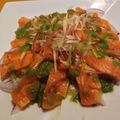 bigbig123's cooksnap of when they made キングサーモンのアペタイザー.