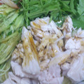 おはおはおは's cooksnap of when they made ＊簡単＊蒸し鶏の冷やし中華＊.