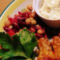 ひなくり's cooksnap of when they made トルコの家庭料理☆豆のミックスサラダ.