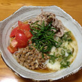 ちびたのすけ's cooksnap of when they made ✿冷しゃぶととろろのぶっかけそうめん✿.