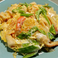 どんぴんたん's cooksnap of when they made 練り物de週末たまごとじ.