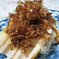 ぽろん５２６'s cooksnap of when they made ちくわのカツオバターのっけ♬.