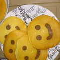 milkくん's cooksnap of when they made スマイルホットケーキ　＊キャラ＊.